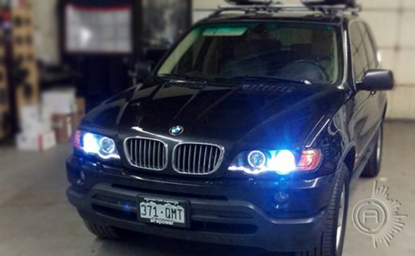 AC Customs BMW X5 Headlight Upgrade