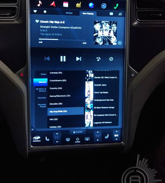 AC Customs Tesla P90D Audio Upgrade